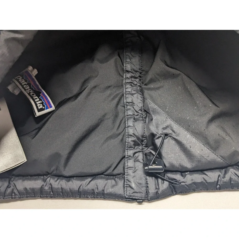 Patagonia Kids Down Sweater Jacket Black Size L 12 Recycled Puffer Full Zip